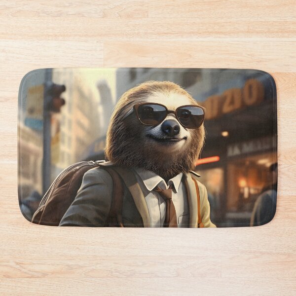 Item preview, Sloth Businessman designed and sold by ConfettiSkyArt.