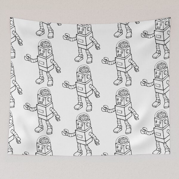 Item preview, Brain Robot - T-shirt designed and sold by GeeklyShirts.