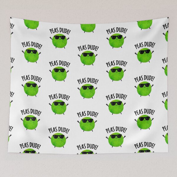 Item preview, Peas Dude Funny Pea Puns designed and sold by punnybone.