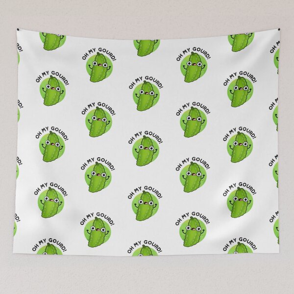 Item preview, Oh My Gourd Funny Veggie Puns  designed and sold by punnybone.