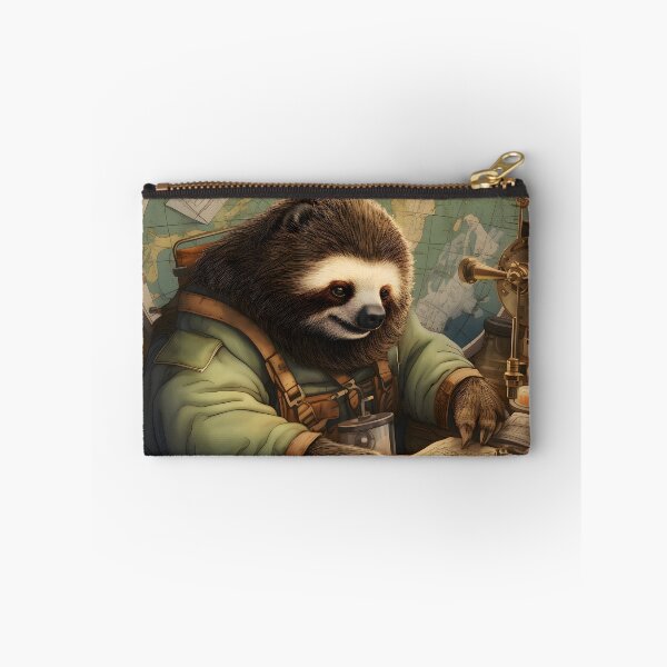 Item preview, Sloth Cartographer designed and sold by ConfettiSkyArt.