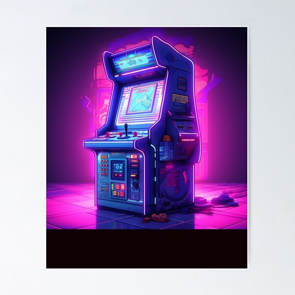 Artikel-Vorschau von Retro-Arcade-Gaming, designt und verkauft von MaRolfson.