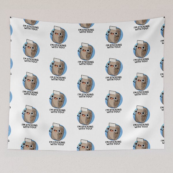 Item preview, I'm Stickin With You Funny Duct Tape Puns  designed and sold by punnybone.