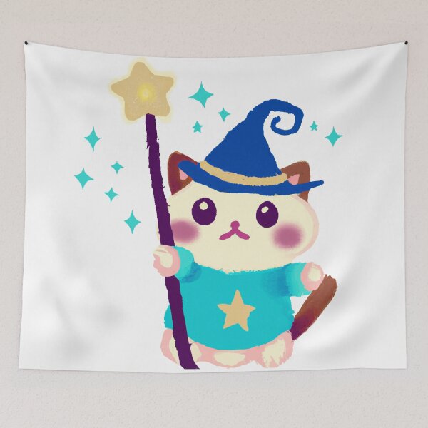 Item preview, Cat Wizard designed and sold by rainbowcatnip.