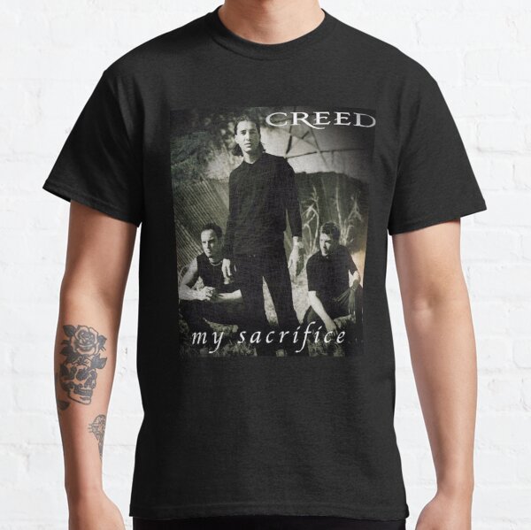 Creed My Sacrifice Vintage Script Song Lyric Print