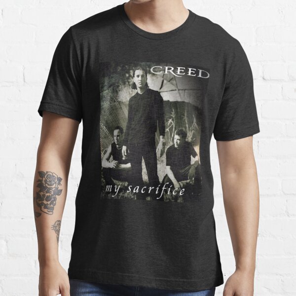 Creed My Sacrifice Album Cover T-Shirt Black