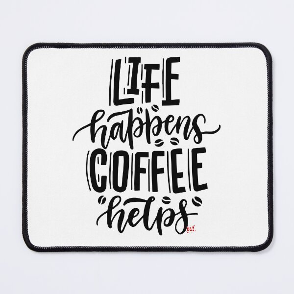 Item preview, Life Happens Coffee Helps / RoYuMi designed and sold by royumi.