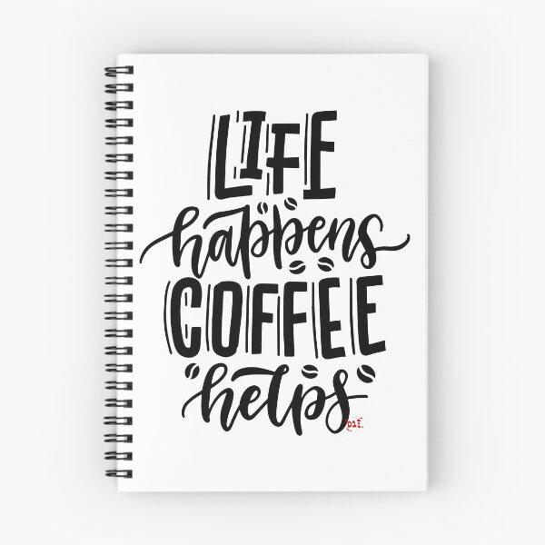 Item preview, Life Happens Coffee Helps / RoYuMi designed and sold by royumi.