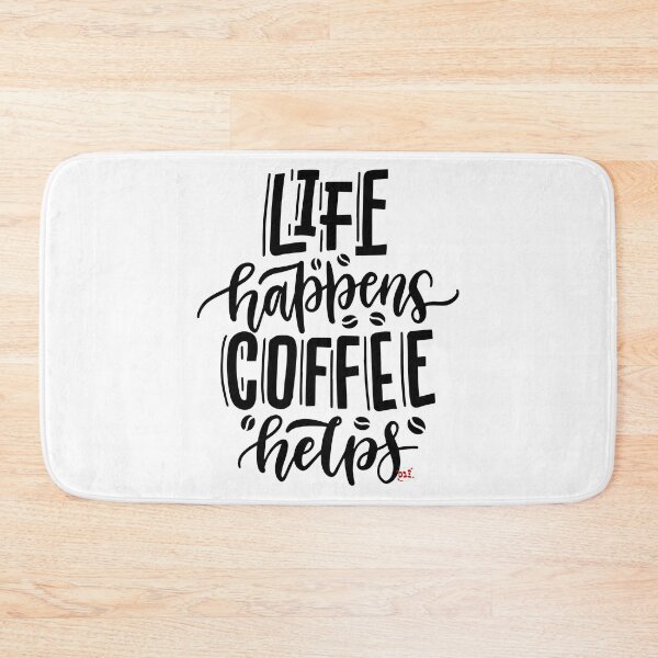 Item preview, Life Happens Coffee Helps / RoYuMi designed and sold by royumi.