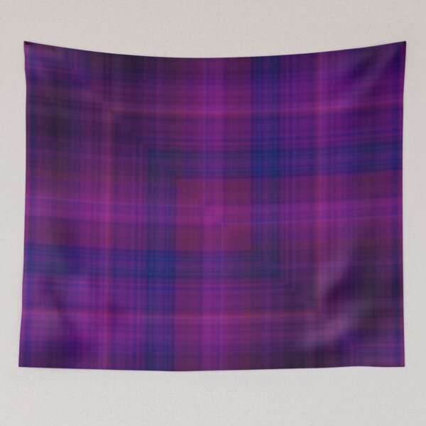 Item preview, Blue-Purple Plaid designed and sold by aliciacounter.