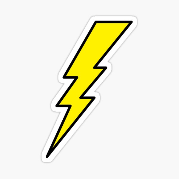 Lightning bolt  Sticker