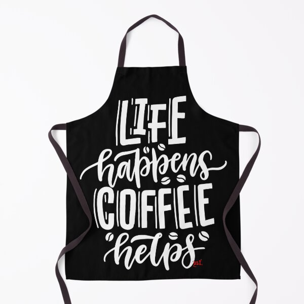 Item preview, Life Happens Coffee Helps (dark) / RoYuMi designed and sold by royumi.