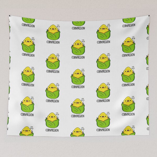 Item preview, Cornpassion Funny Corn Puns  designed and sold by punnybone.