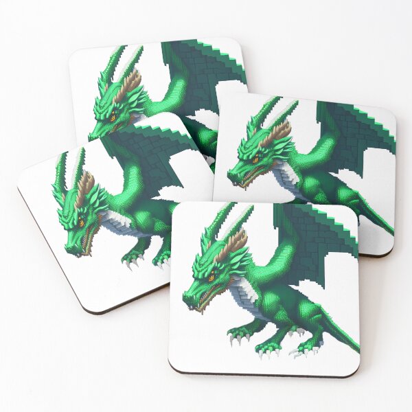 Item preview, Green Dragon Pixel Art designed and sold by Pannyyy.