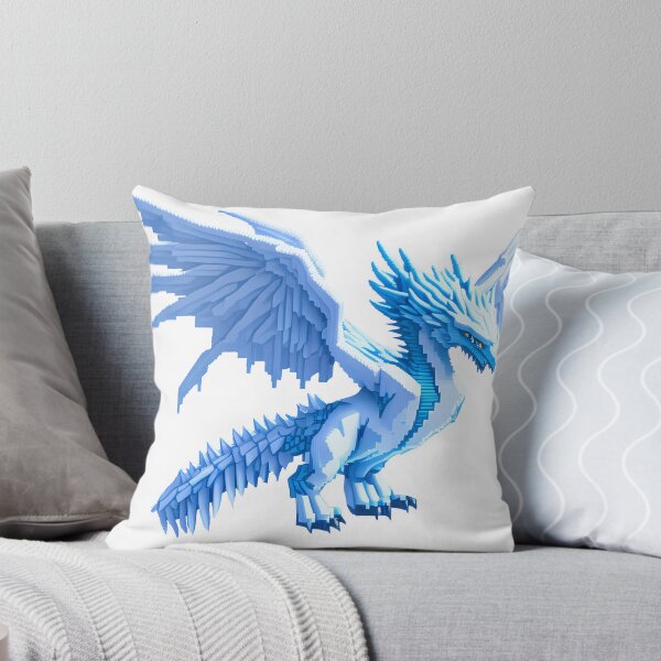 Item preview, Ice Dragon Pixel Art designed and sold by Pannyyy.