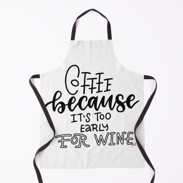 Item preview, Coffee because it's too early for wine / RoYuMi designed and sold by royumi.
