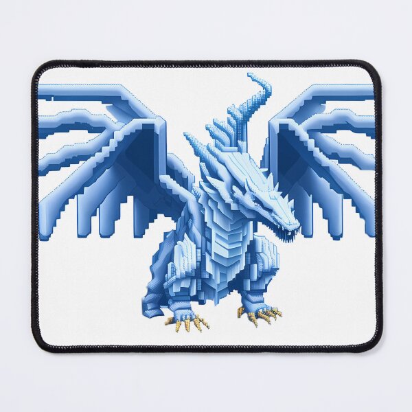 Item preview, Ice Dragon Pixel Art designed and sold by Pannyyy.