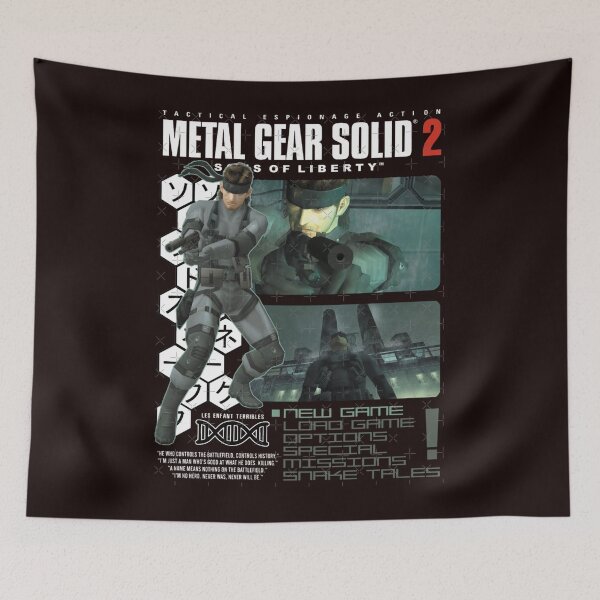Item preview, Solid Snake Metal Gear Solid 2 designed and sold by MaRolfson.