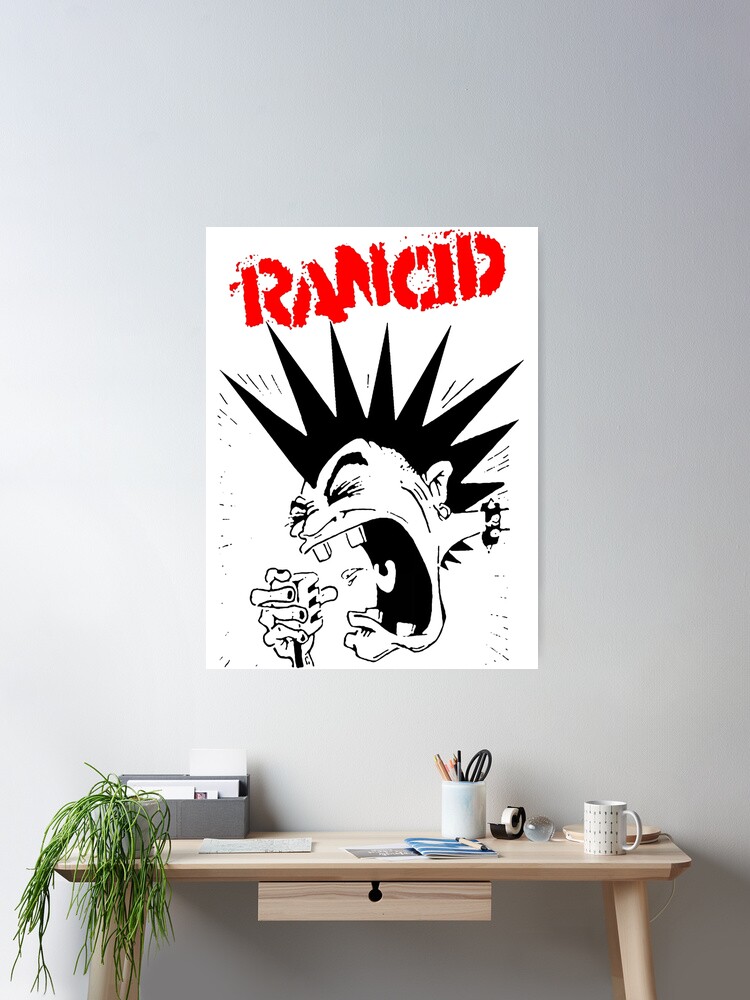 RANCID シルクスクリーンポスター メンバーサイン入り - メルカリ