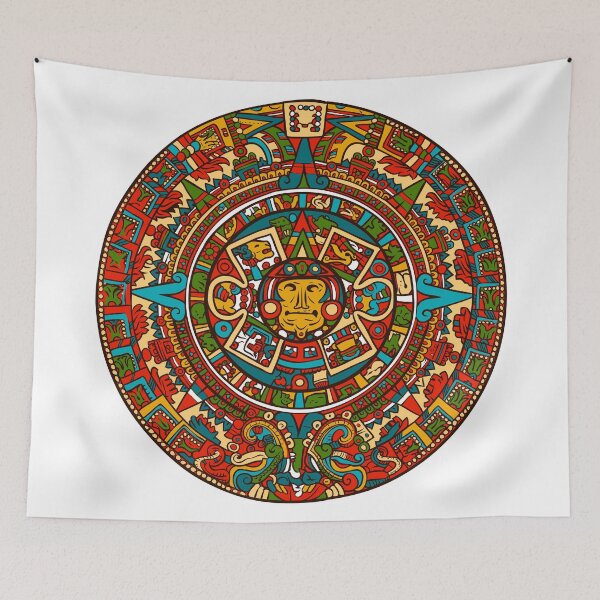 Item preview, Aztec Mythology Calendar designed and sold by BALONROSU.