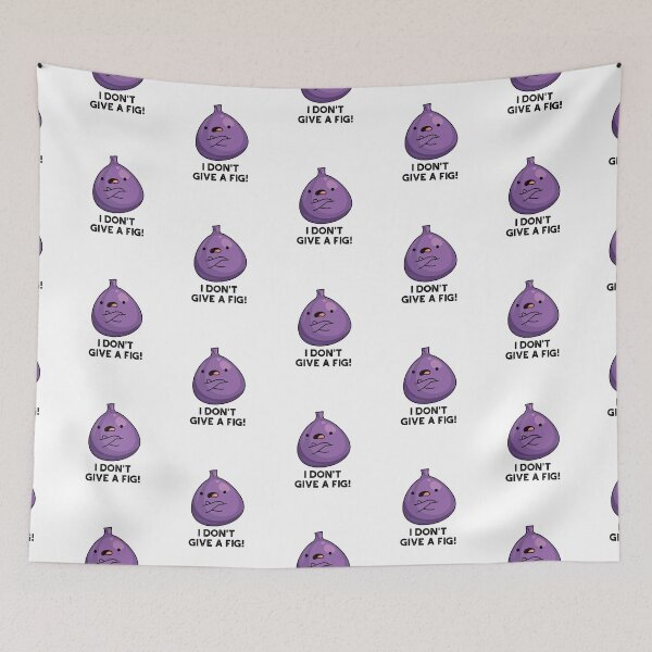 Item preview, I Don't Give A Fig Sassy Fruit Puns  designed and sold by punnybone.