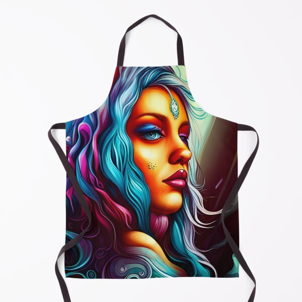 Item preview, Blue-Haired Goddess designed and sold by CJMarchese.