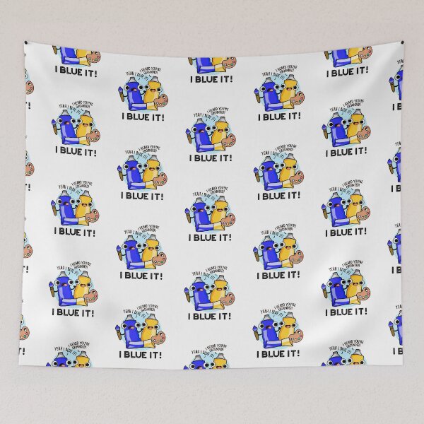 Item preview, I Blue It Funny Paint Puns  designed and sold by punnybone.