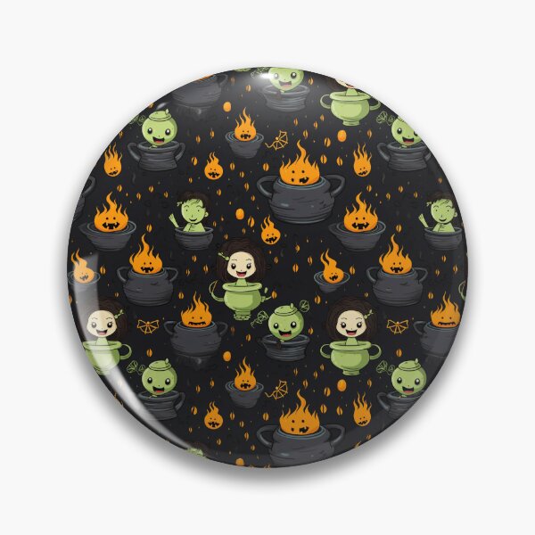 Item preview, Cackling Witches and Cauldrons designed and sold by ChillChic.