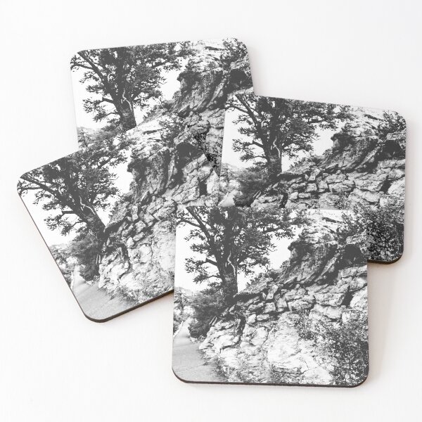 Item preview, B/W Path of The Grand Canyon North Rim  designed and sold by uzasynystersyn.