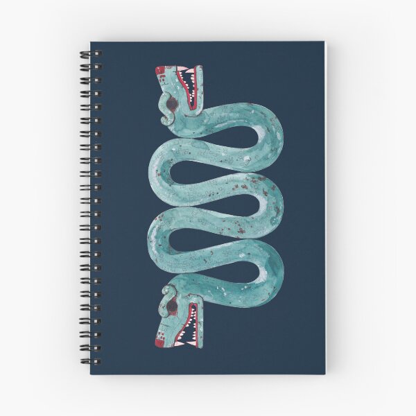 Item preview, DOUBLE HEADED TURQUOISE AZTEC SNAKE designed and sold by BEATRIZ ABAITUA.