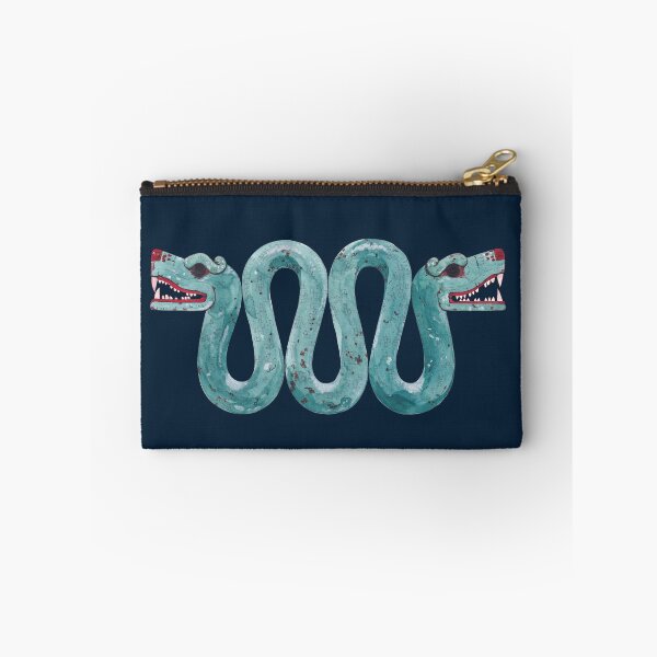 Item preview, DOUBLE HEADED TURQUOISE AZTEC SNAKE designed and sold by BEATRIZ ABAITUA.