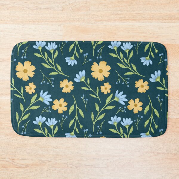 Item preview, Blooming flowers seamless pattern designed and sold by pinkyfish1010.