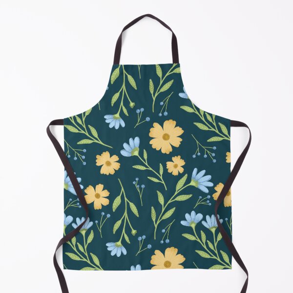 Item preview, Blooming flowers seamless pattern designed and sold by pinkyfish1010.