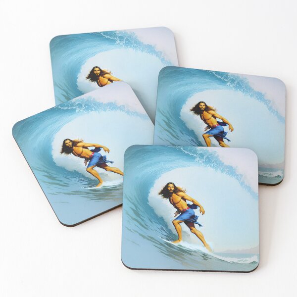 Item preview, Surfer Jesus designed and sold by WeedLoveJesus.