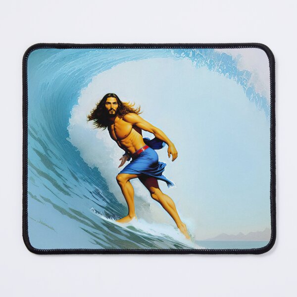 Item preview, Surfer Jesus designed and sold by WeedLoveJesus.