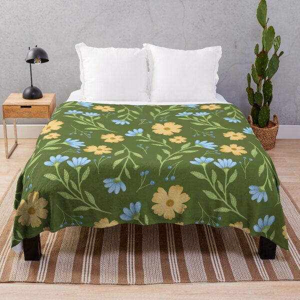 Item preview, Blooming beauty simple floral pattern designed and sold by pinkyfish1010.