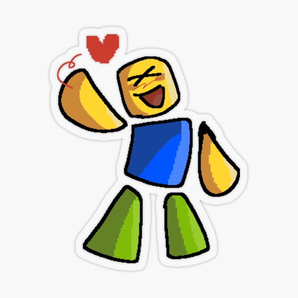 Roblox Happy Noob Sticker - Sticker Mania