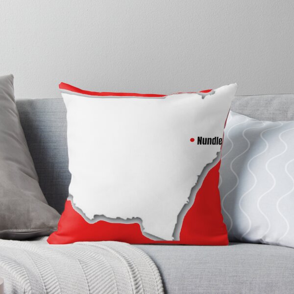 Item preview, Nundle on Map of NSW Beautiful Country Town Places to Visit designed and sold by Reelyfishing.