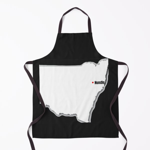 Item preview, Nundle on Map of NSW Beautiful Country Town Places to Visit designed and sold by Reelyfishing.