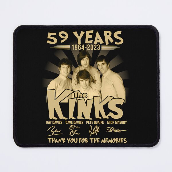 Item preview, 59 years 1964 2023 the Kinks signatures thank you for the memories designed and sold by ChicArtJackh.