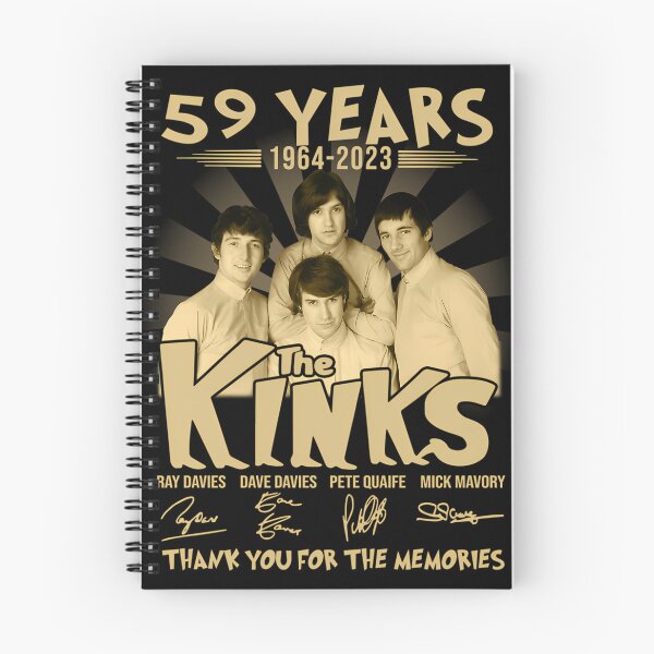 Item preview, 59 years 1964 2023 the Kinks signatures thank you for the memories designed and sold by ChicArtJackh.