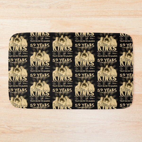 Item preview, 59 years 1964 2023 the Kinks signatures thank you for the memories designed and sold by ChicArtJackh.
