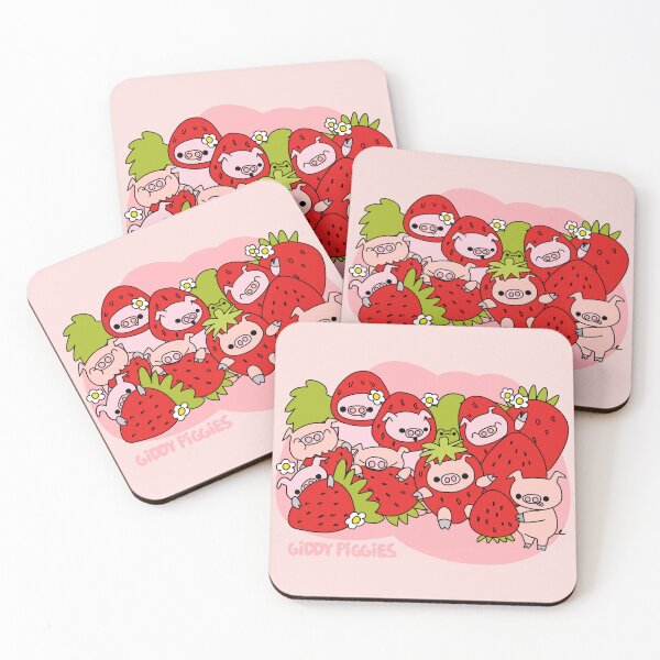 Artikelvorschau, Giddy Piggies Strawberry Craze entworfen und verkauft von Giddy Piggies.