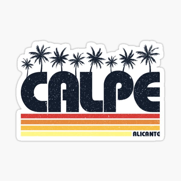 Item preview, Calpe Alicante Spain Retro Tourism designed and sold by KnutKnutKnut.