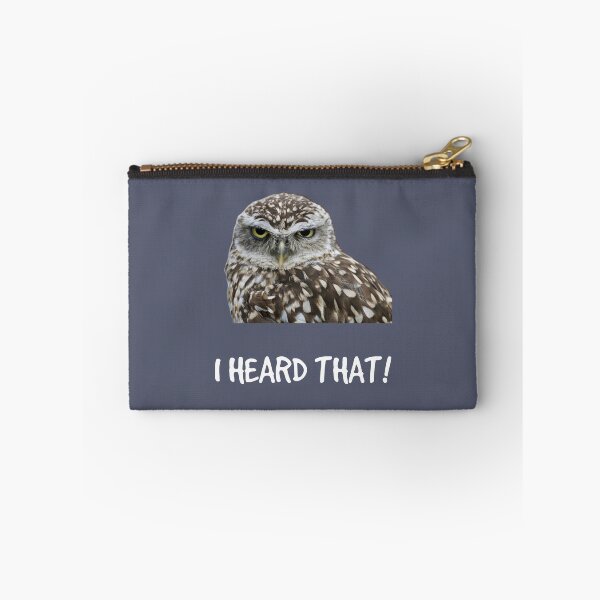 Item preview, I Heard That - Owl designed and sold by miniverdesigns.
