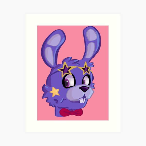 Buy FNAF Glamrock Bonnie V2 5x7in Art Print Online in India 