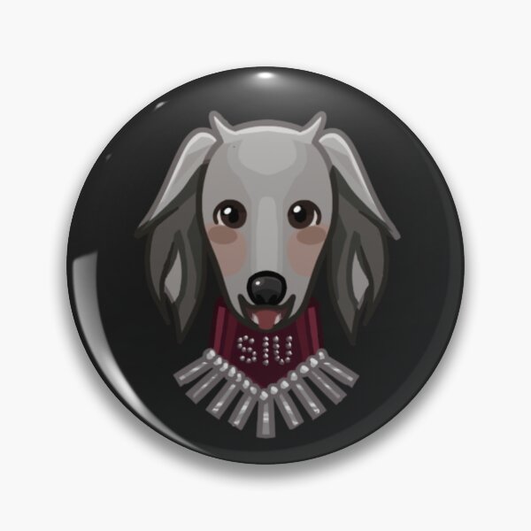 Item preview, Grey Saluki Dog designed and sold by KaalicoCanvas.