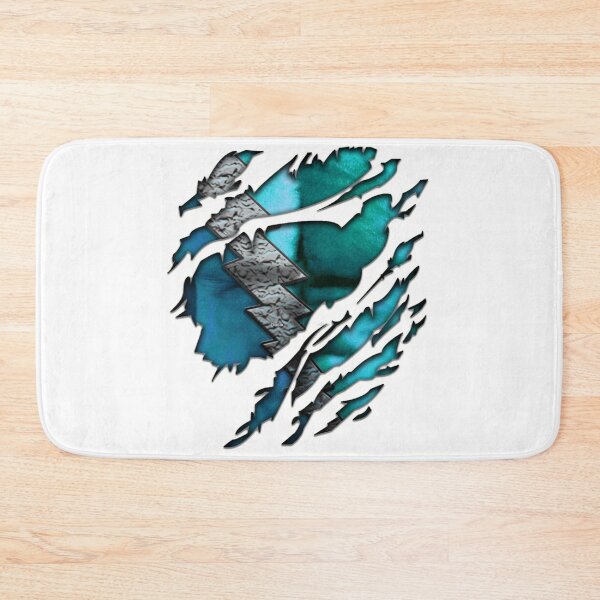 Item preview, Silver lightning ripped torn tee  designed and sold by LyricKerlu.