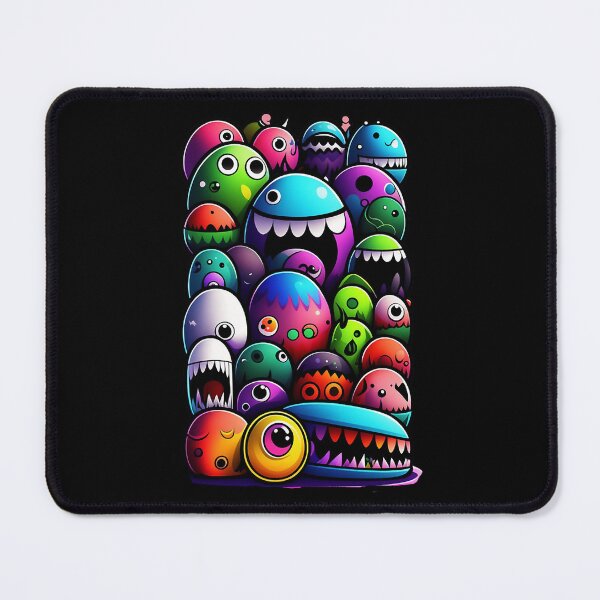 Item preview, Cute Monsters  Mini Monsters Art  For Kids   designed and sold by KeelanQuall.