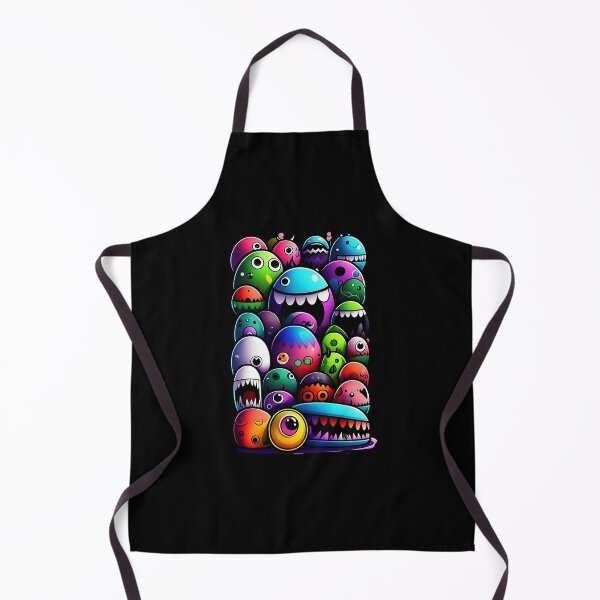 Item preview, Cute Monsters Mini Monsters Art For Kids designed and sold by KeelanQuall.